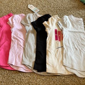 Cat & Jack toddler girl 4t shirts